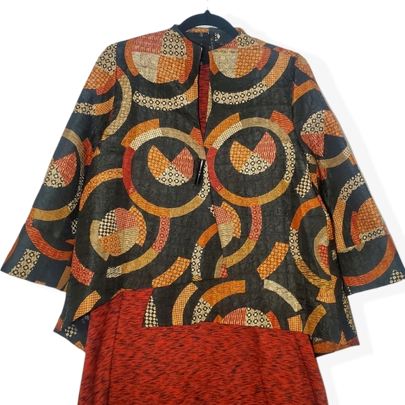 IC by Connie K Blazer Asymmetric Abstract Blazer S - Picture 1 of 7